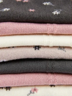 Chaussettes|Primark 7 Paires De Socquettes à Motifs Assortis Vert