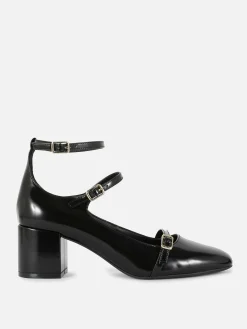 Chaussures À Talons|Primark Babies à Talons Et à Triple Bride Rita Ora Noir