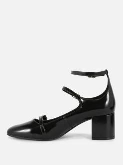 Chaussures À Talons|Primark Babies à Talons Et à Triple Bride Rita Ora Noir