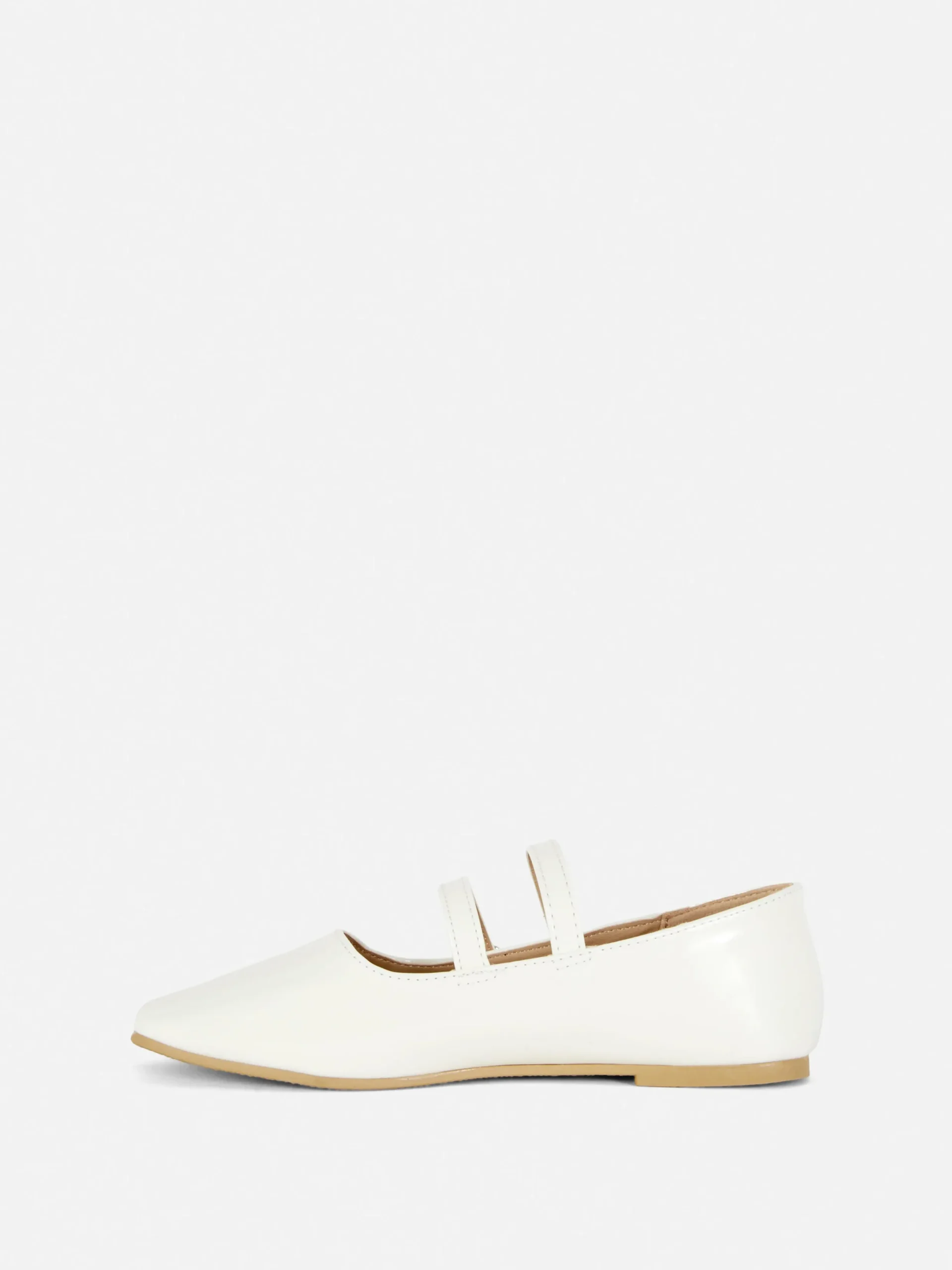 Ballerines|Primark Ballerines à Double Sangle à Boucle Écru