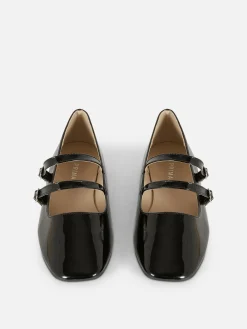 Ballerines|Primark Ballerines à Double Sangle à Boucle Noir