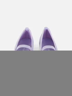 Ballerines|Primark Ballerines Ajourées à Cœur Lilas