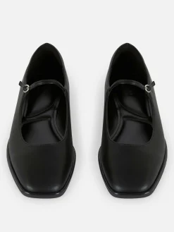 Ballerines|Primark Ballerines Style Babies à Bout Carré Noir