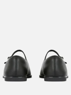 Ballerines|Primark Ballerines Style Babies à Bout Carré Noir