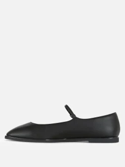 Ballerines|Primark Ballerines Style Babies à Bout Carré Noir