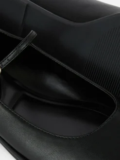 Ballerines|Primark Ballerines Style Babies à Bout Carré Noir