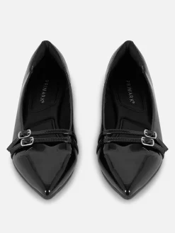 Ballerines|Primark Ballerines Vernies à Bout Pointu Noir