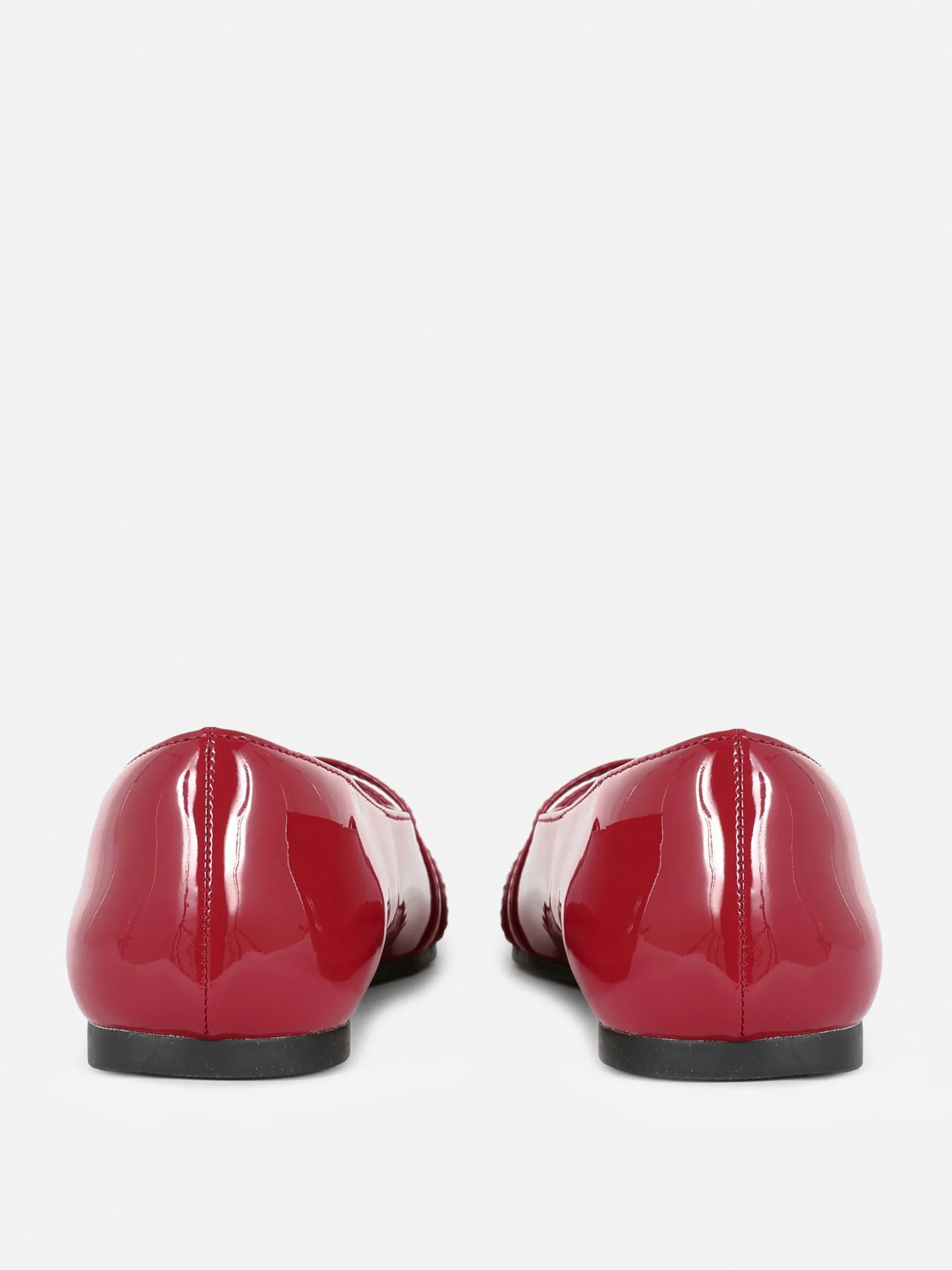 Ballerines|Primark Ballerines Vernies à Bout Pointu Rouge