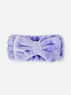 Accessoires Cheveux|Primark Bandeau à Nœud Duveteux Violet