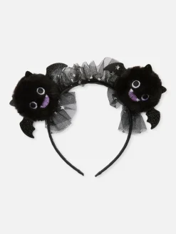 Déguisements Halloween Pour Enfants|Accessoires Halloween|Primark Bandeau Chauve-souris D’Halloween Noir