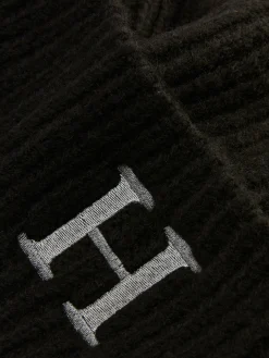 Accessoires Cheveux|Chapeaux, Gants Et Écharpes|Primark Bandeau En Tricot Avec Initiale Brodée Noir