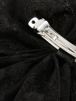 Accessoires Halloween|Vêtements Gothiques|Primark Barrette à Nœud Beetlejuice X Colleen Atwood Noir