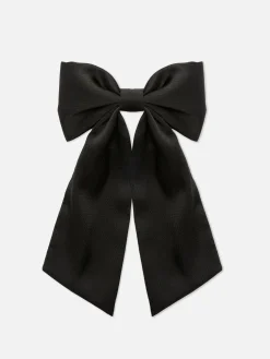 Accessoires Cheveux|Primark Barrette à Nœud Texturé Noir