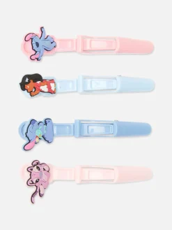 Accessoires Cheveux|Primark Barrettes Bec Disney Lilo & Stitch Multicolore