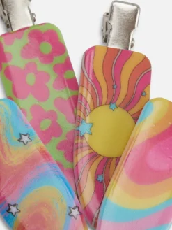 Accessoires Cheveux|Primark Barrettes Sans Marque à Motifs PS... Multicolore