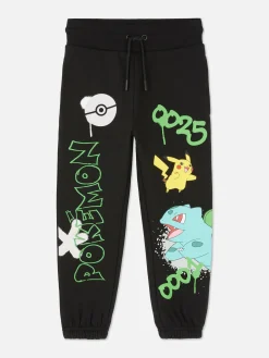 Bas De Jogging|Primark Bas De Jogging à Cordon De Serrage Pokémon Noir