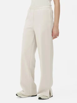 Bas De Jogging|Primark Bas De Jogging à Ourlet Fendu à Coordonner Écru