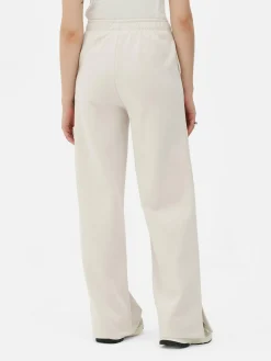 Bas De Jogging|Primark Bas De Jogging à Ourlet Fendu à Coordonner Écru