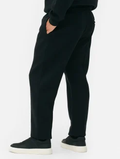 Bas De Jogging|Primark Bas De Jogging à Pinces Et à Revers Kem Noir