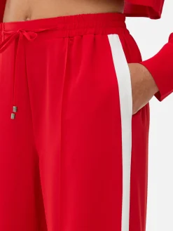 Bas De Jogging|Primark Bas De Jogging à Rayures Latérales Rouge