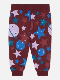 Pantalons Et Leggings|Primark Bas De Jogging à Revers Et Cordon De Serrage Bordeaux