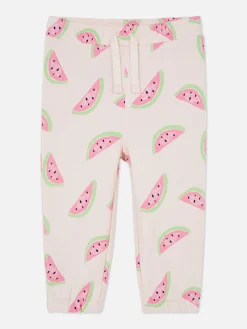 Pantalons Et Leggings|Primark Bas De Jogging à Revers Et Cordon De Serrage Rose clair