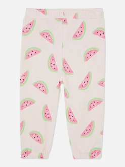 Pantalons Et Leggings|Primark Bas De Jogging à Revers Et Cordon De Serrage Rose clair