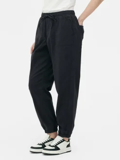 Bas De Jogging|Primark Bas De Jogging à Revers Et Cordon De Serrage Bleu marine