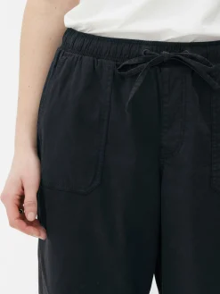 Bas De Jogging|Primark Bas De Jogging à Revers Et Cordon De Serrage Bleu marine