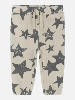 Pantalons Et Leggings|Primark Bas De Jogging à Revers Et Cordon De Serrage Grège