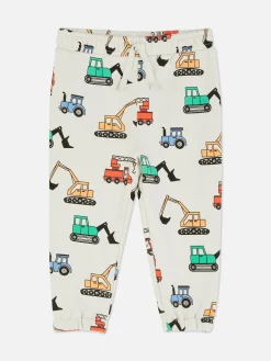 Pantalons Et Leggings|Primark Bas De Jogging à Revers Et Cordon De Serrage Gris