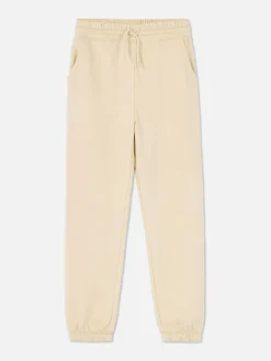 Bas De Jogging|Primark Bas De Jogging à Revers Et Cordon De Serrage Grège