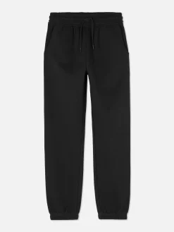 Bas De Jogging|Primark Bas De Jogging à Revers Et Cordon De Serrage Ado Noir