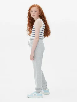 Bas De Jogging|Primark Bas De Jogging à Revers Et Cordon De Serrage Ado Gris