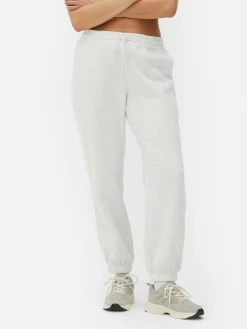 Bas De Jogging|Primark Bas De Jogging à Revers Et Cordon De Serrage Gris chiné