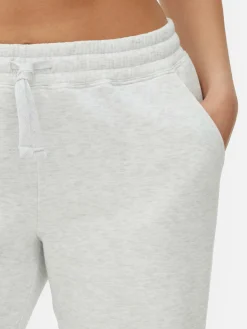 Bas De Jogging|Primark Bas De Jogging à Revers Et Cordon De Serrage Gris chiné