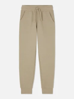 Bas De Jogging|Primark Bas De Jogging à Revers Et Cordon De Serrage Grège