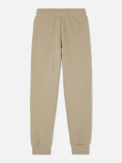 Bas De Jogging|Primark Bas De Jogging à Revers Et Cordon De Serrage Grège