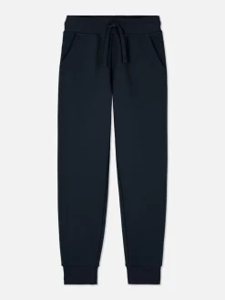 Bas De Jogging|Primark Bas De Jogging à Revers Et Cordon De Serrage Bleu marine