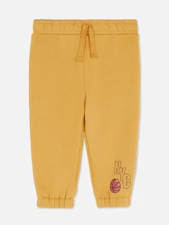 Pantalons Et Leggings|Primark Bas De Jogging à Revers Et Cordon De Serrage Jaune foncé
