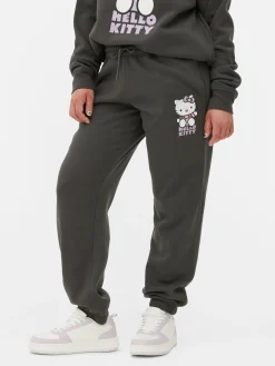 Bas De Jogging|Primark Bas De Jogging à Revers Hello Kitty Anthracite