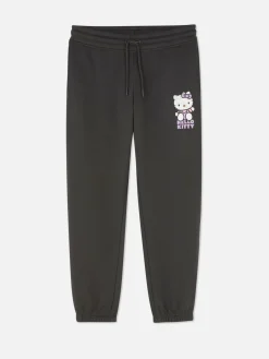 Bas De Jogging|Primark Bas De Jogging à Revers Hello Kitty Anthracite