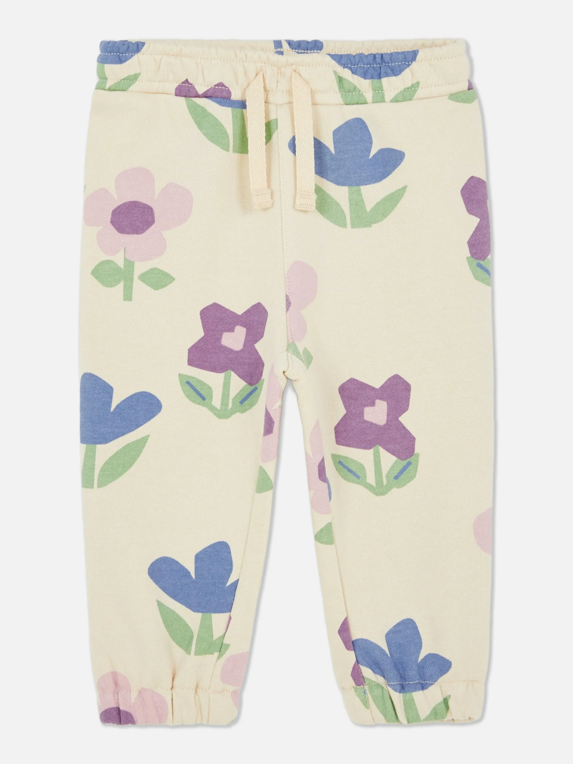 Pantalons Et Leggings|Primark Bas De Jogging Avec Cordon De Serrage à Coordonner Écru