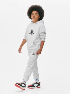 Bas De Jogging|Primark Bas De Jogging Avec Logo PlayStation Gris chiné