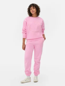 Bas De Jogging|Primark Bas De Jogging Brodé Hello Kitty à Coordonner Rose
