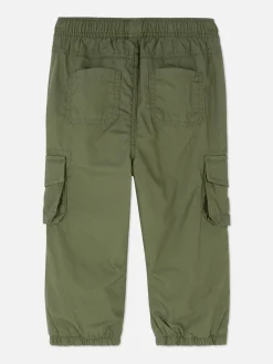 Pantalons Et Leggings|Primark Bas De Jogging Cargo à Cordon De Serrage Kaki