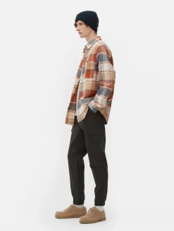 Pantalon|Primark Bas De Jogging Cargo Resserré Aux Chevilles Bleu marine