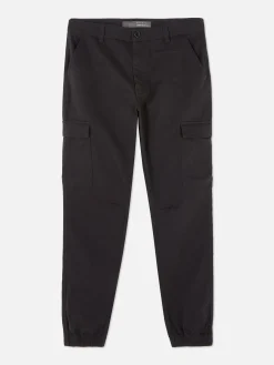 Pantalon|Primark Bas De Jogging Cargo Resserré Aux Chevilles Bleu marine
