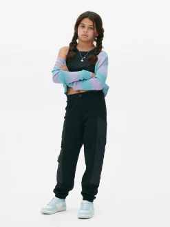 Bas De Jogging|Primark Bas De Jogging Cargo Resserré à La Cheville Noir