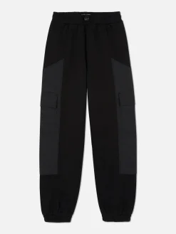 Bas De Jogging|Primark Bas De Jogging Cargo Resserré à La Cheville Noir